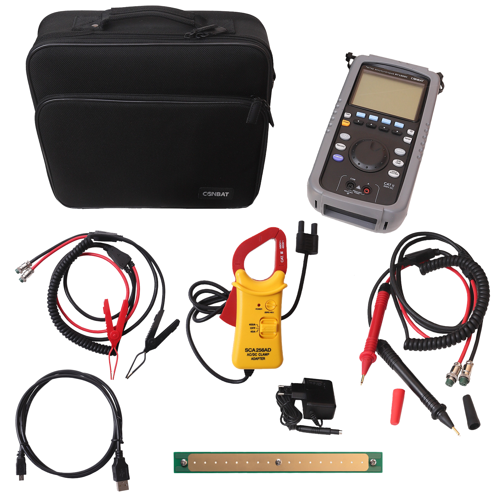 Тестер аккумуляторов RT1000C Conbat, измерение сопротивления АКБ 1000ГЦ